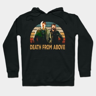 Rhythmic Skies Death Above Band-Inspired Fashion Soars to New Heights Hoodie